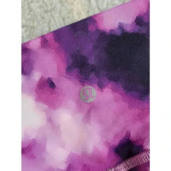 Lululemon Wunder Under Blooming Pixie SQOI Crop Tights III Size 4 - Picture 7 of 8